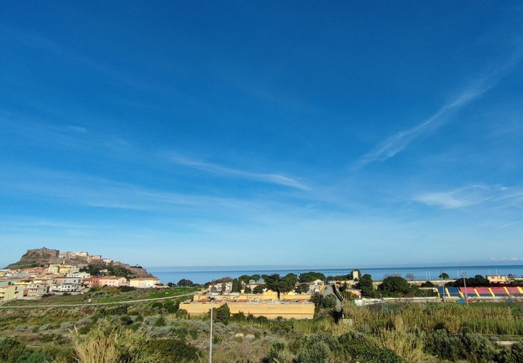 View from property 3, Apartment in With Swimming Pool and sea View, Sassari
