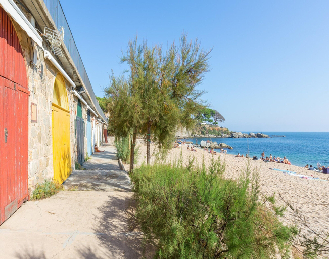 View from property 3, Apartment for 5 People Near Sea Beach, Girona