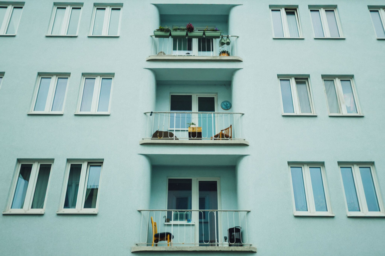 Exterior detail 2, Stadtpark Apartments, Kassel
