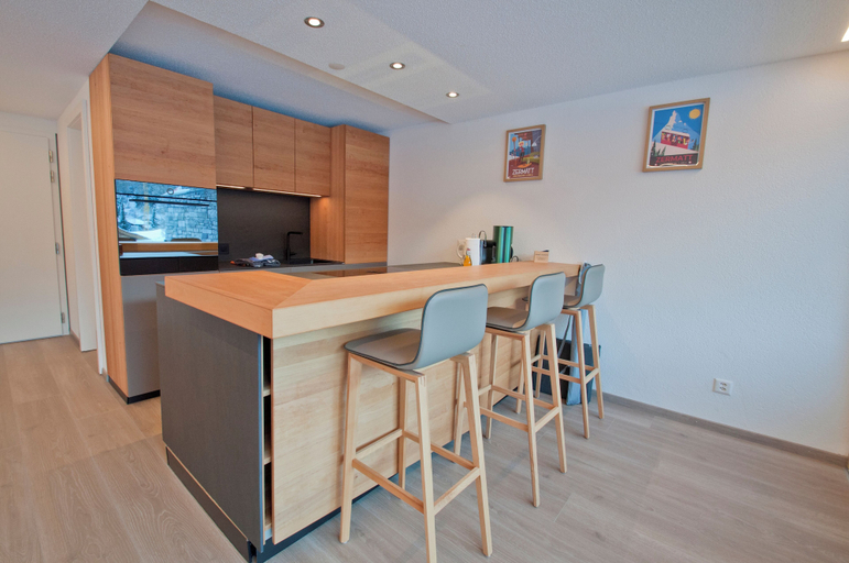Private kitchen 4, Apartment Milima, Visp