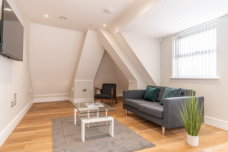Public Area, Celador Apartments - Bond house, Reading