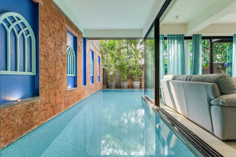 Room 2, The Chai Villa- Lux 3bhk nr Anjuna Vagator Beach, North Goa