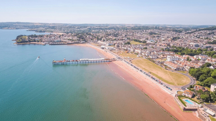 Aerial view, 293 Static Caravan Beverley Bay Paignton, Torbay