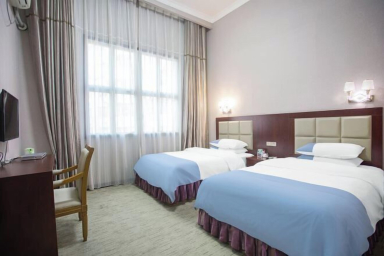Bedroom, Libo Yucai Business Hotel, Qiannan Buyei and Miao