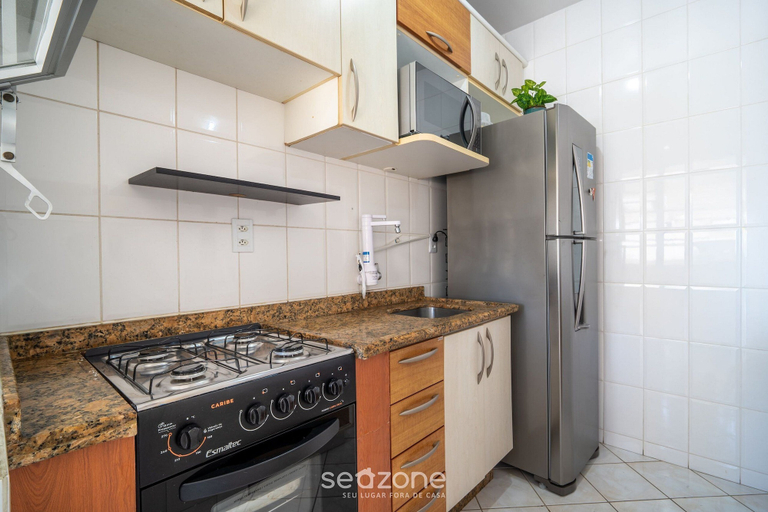 Private kitchen 3, 1-bedroom Apt in Floripa Oan0305, Floriniapolis