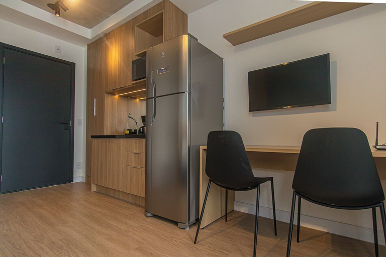 Room 2, Loft Pet Friendly com Academia a 450m do Metr, São Paulo
