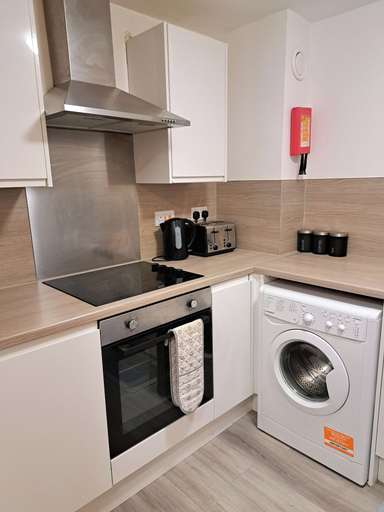 Private kitchen, Affordable 1 Bedroom Flat in City Centre, Sheffield