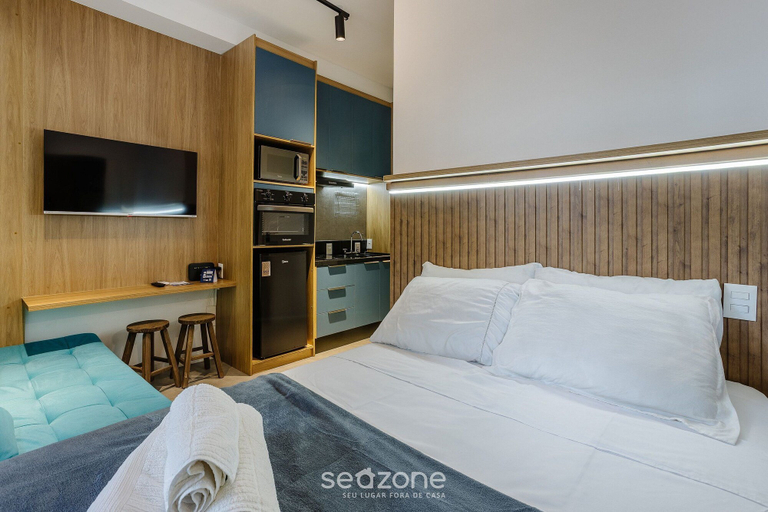 Room 5, Modern Accommodations Near Congonhas With Pool and gym Hmcs, São Paulo