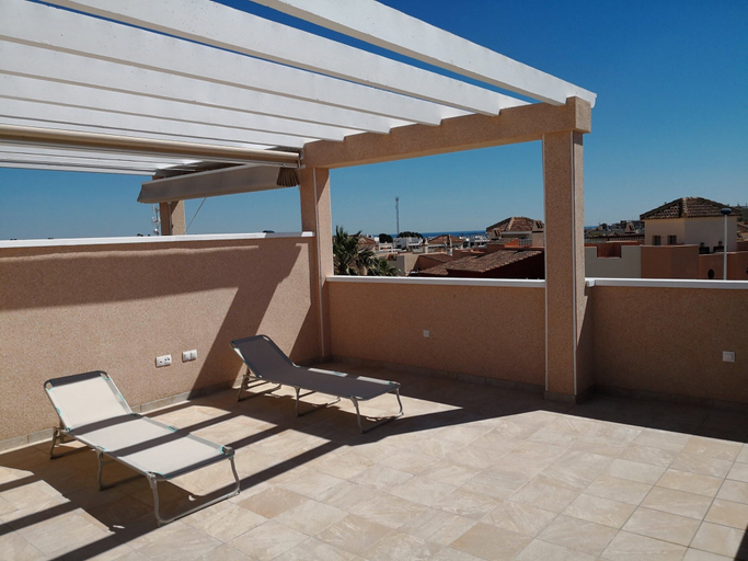 Terrace/patio, Modern Home Near Playa Flamenca, Alicante