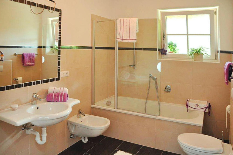 Bathroom 3, Apartment in Brixen With Pool & Dolomites Views, Bolzano