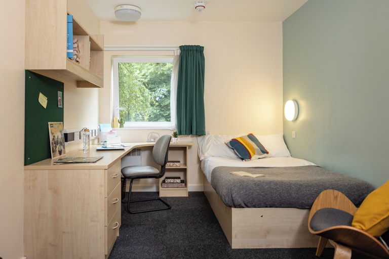 Bedroom, Bonington Student Village - Campus Accommodation, Nottinghamshire