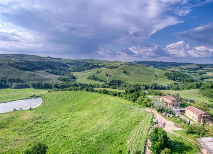 View from property 3, Group Retreat With Garden in Tuscany, Siena