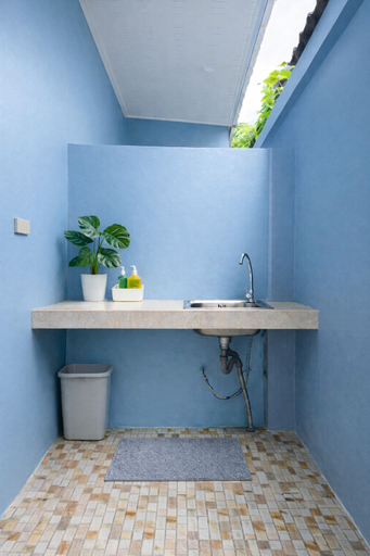 Bathroom 3, Soft Blue Home, Mueang Krabi