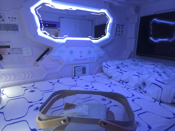 Room 4, HOTEL GALAXY POD Honkwagoe, Kawagoe