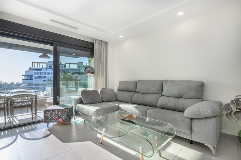 Living area, New Apartment With Sea Views, Huelva