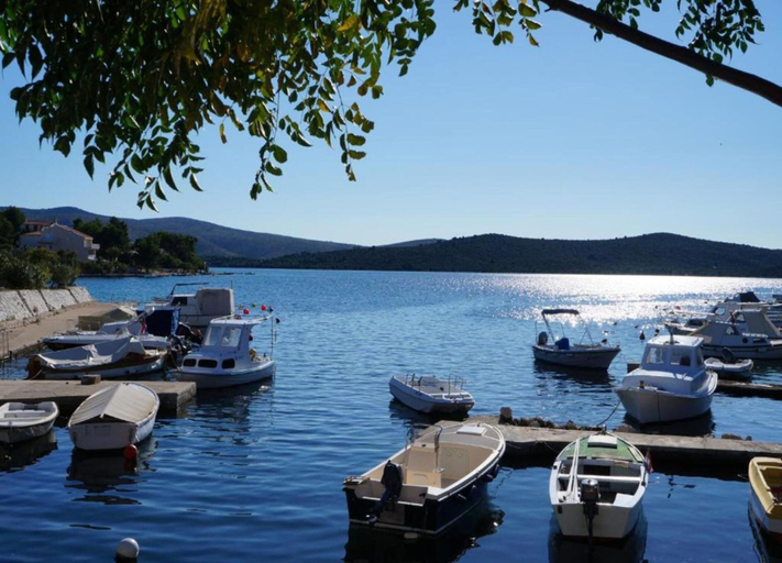 View from property 2, Cozy Studio Apartment in Grebastica, Šibenik