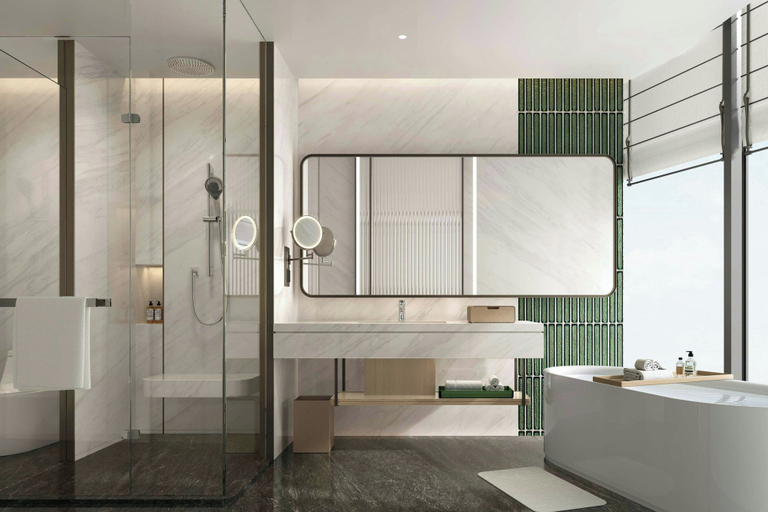 Bathroom 5, Courtyard By Marriott Yibin, Yibin