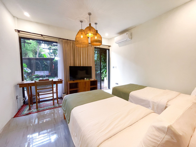Bedroom 3, Leafy Home Canggu, Badung