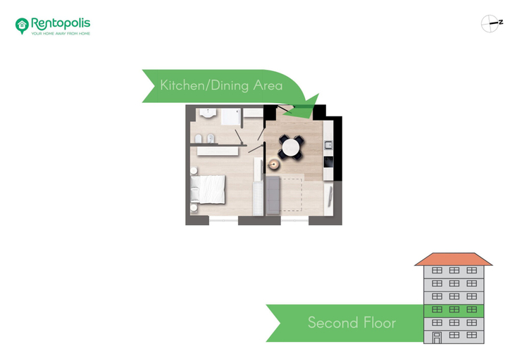 Room 2, Freguglia E - Modern Cozy 1 BR Steps From Duomo, Milano