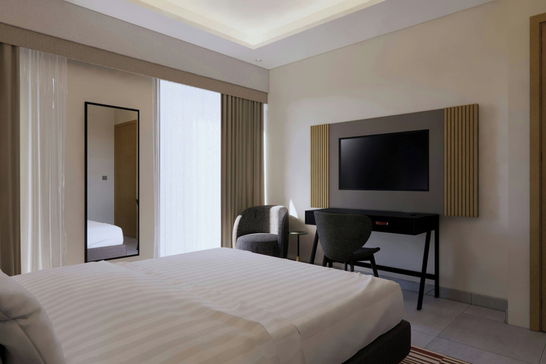 Room 3, Marriott Executive Apartments Jumeirah Lakes Towers, Dubai, Dubai