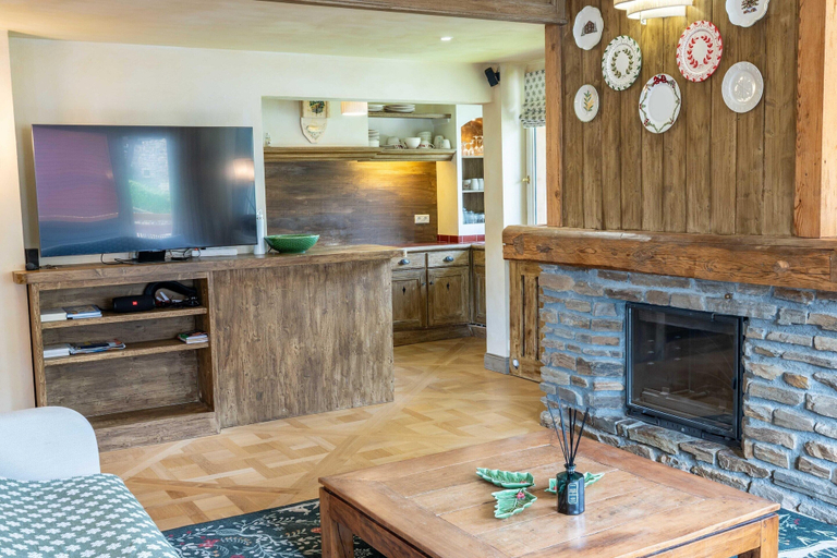 Living room 4, Spacious Apartment 4br/10p - Megeve Center, Haute-Savoie