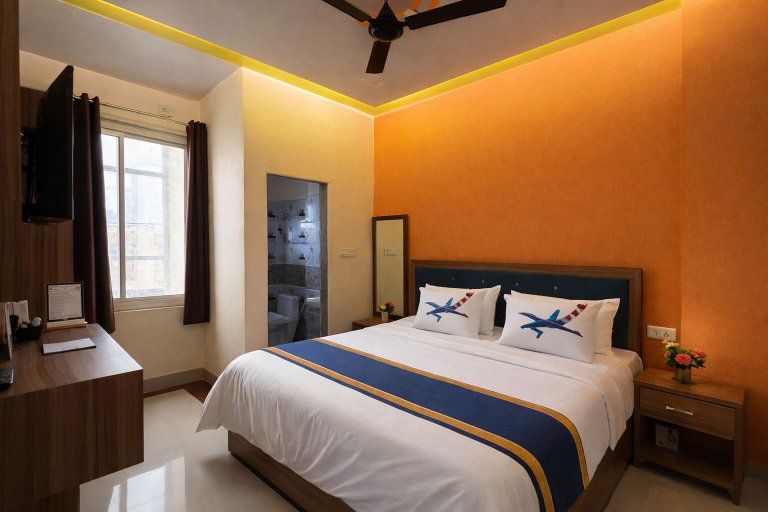 Bedroom 5, Hotel Shivoham, Mathura