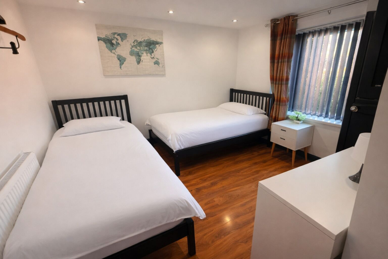 Bedroom 2, Tarleton House, Stoke-on-Trent
