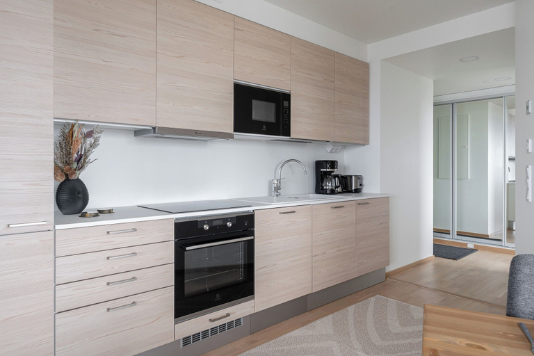 Private kitchen 4, 12th Floor Sauna Retreat with Views, Pirkanmaa