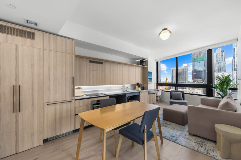 Living area 2, Downtown Building - Scenic waterfront walking, Miami-Dade