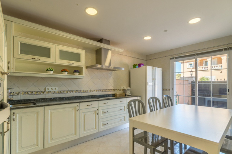 Private kitchen 5, Modern Villa With Pool, Baleares