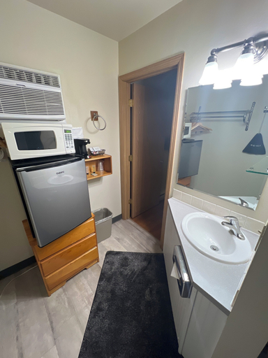 Bathroom, Nordlig Motel, Stevens
