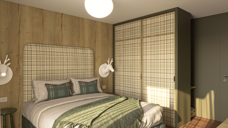 Room 4, Le Mallet Courmayer by Halldis, Aosta