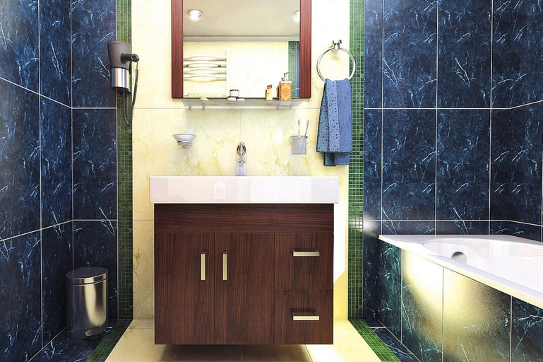Bathroom 4, Villa in Platanias With a Private Pool, Crete