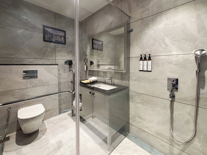 Bathroom 5, Clarks Inn Kharar-Mohali, Sahibzada Ajit Singh Nagar