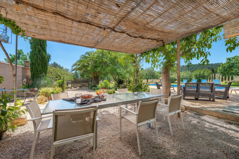 Outdoor dining 4, Can Sua - Villa With Private Pool In Arta, Baleares