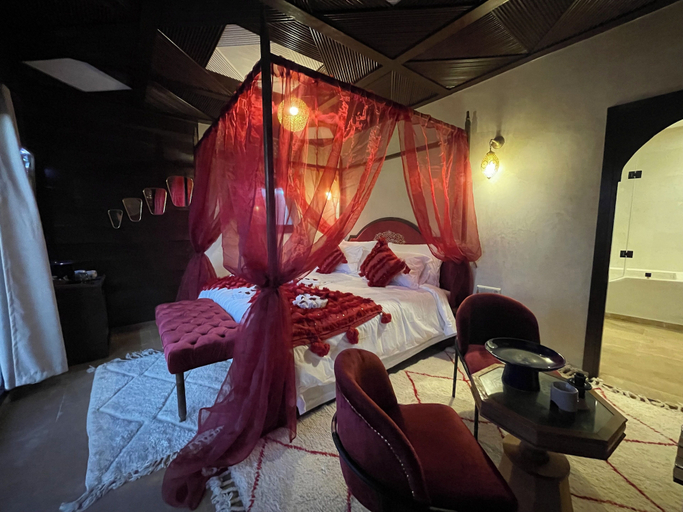 View from room, Agafay Ecolodge, Marrakech