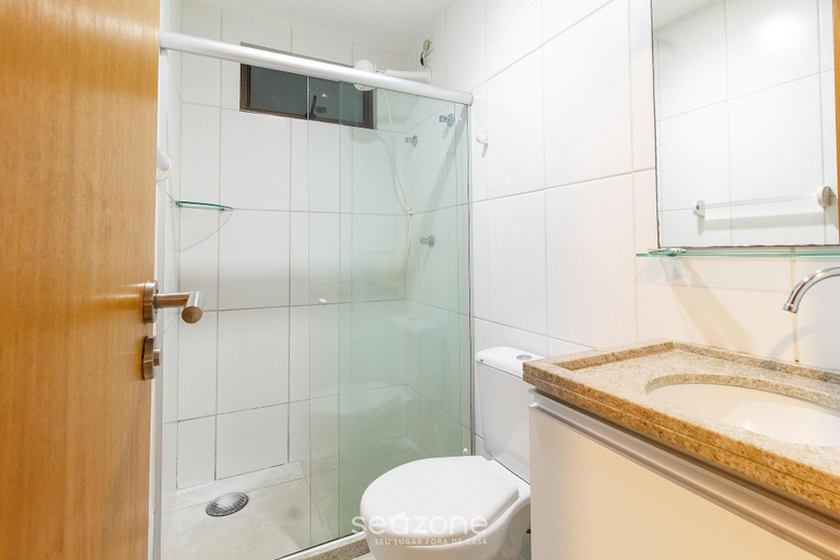 Bathroom 4, Charming Studio Near the Airport Gln0805, Recife