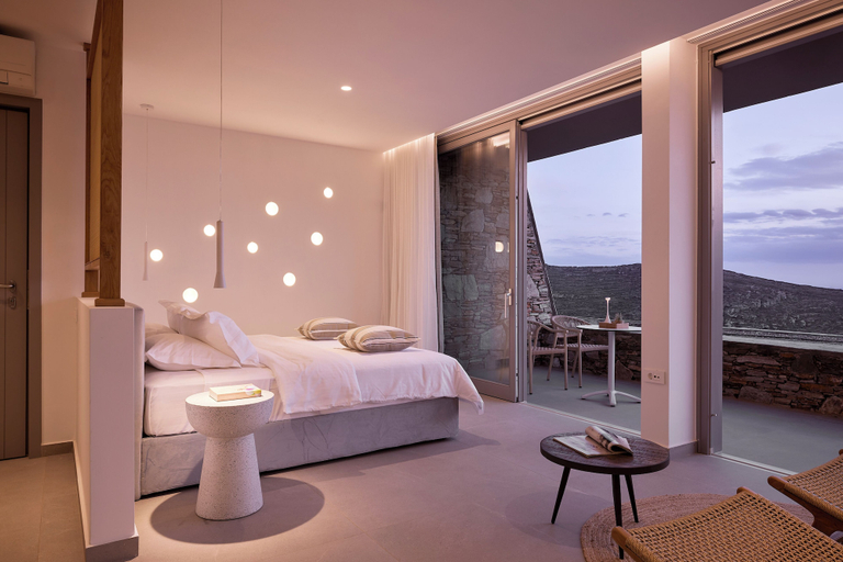 Bedroom 3, Orias Luxury Suites Kythnos, South Aegean