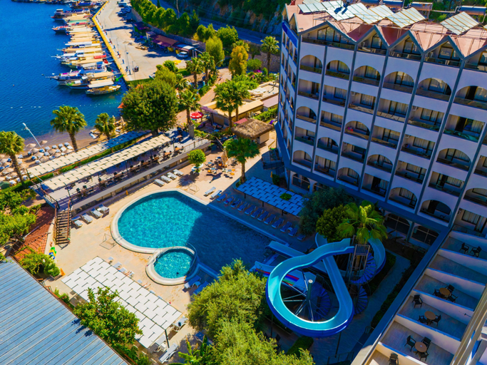 Exterior & Views 2, Golmar Beach& Spa Hotel, Marmaris
