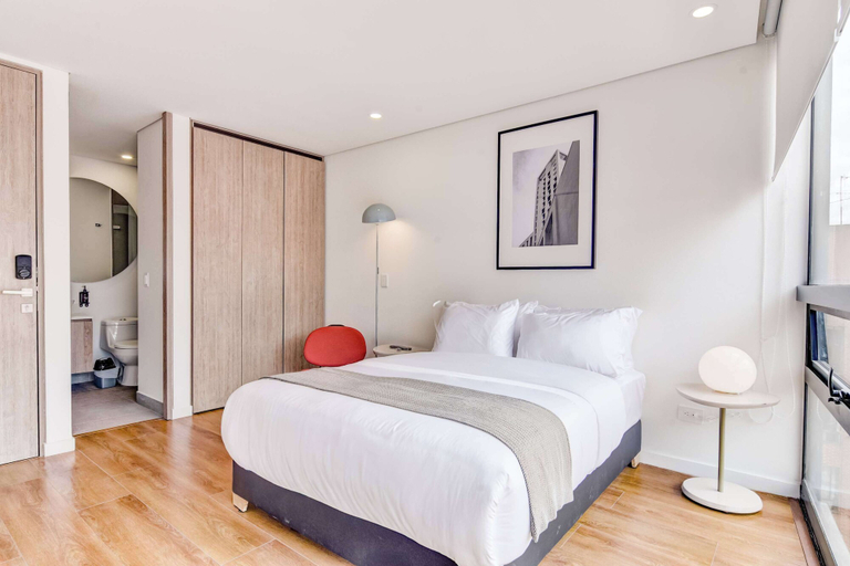Room 4, w Beautiful Loft in the Heart of Bogot, Santafé de Bogotá