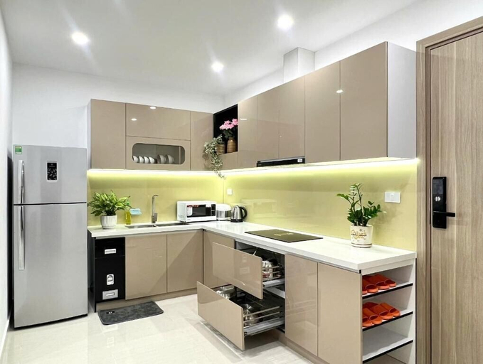 Private kitchen 2, Beer Home Apartment - Hue Free Pool, Huế