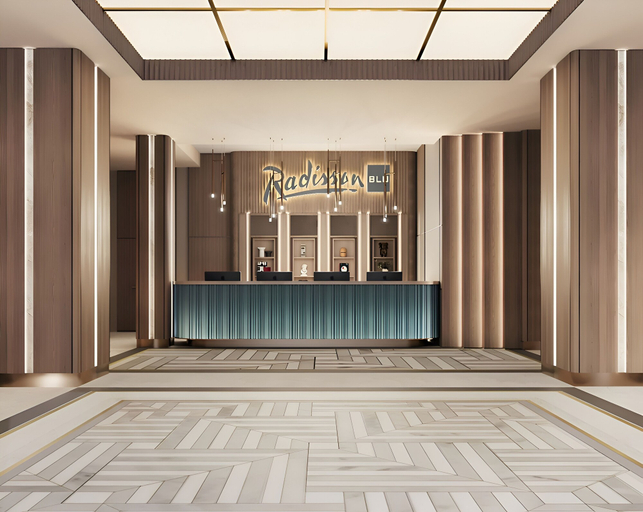 Reception 2, Radisson Blu Hotel, Almaty Airport, Almaty