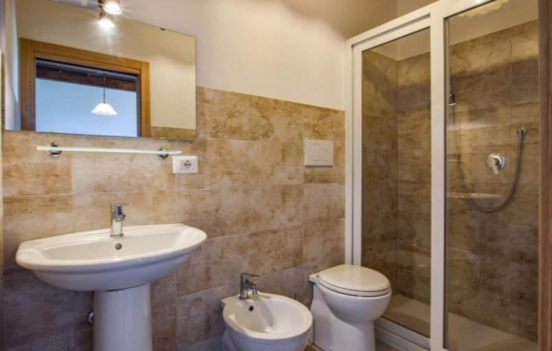 Bathroom 2, Apartment near Mount Etna with Hot Tub, Messina