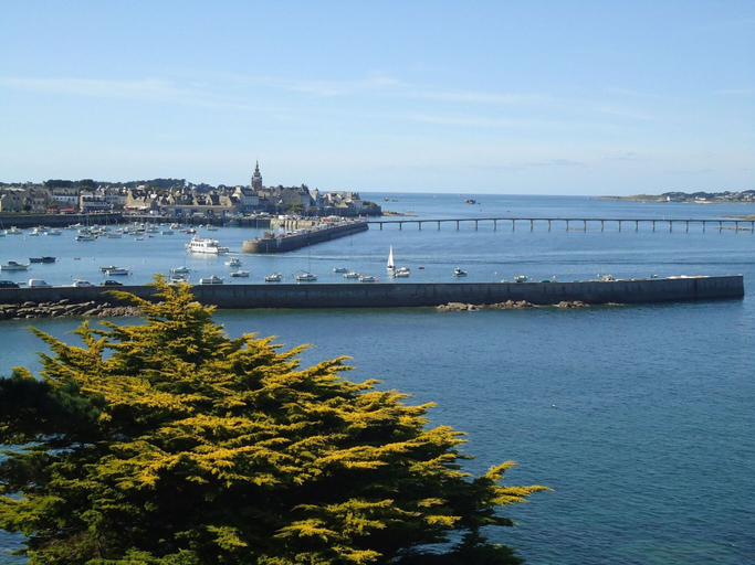 View from property 3, Holiday Home in Sibiril Near Sandy Beach, Finistère