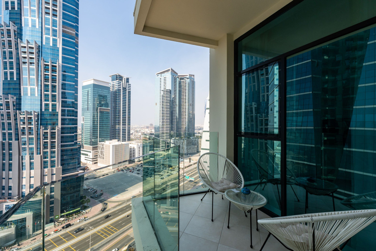 Room 2, Vibrant 2BR Miami Vibes at Business Bay, Dubai