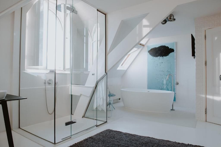 Bathroom 2, Boutique Hotels MANNA & Blue, Nijmegen