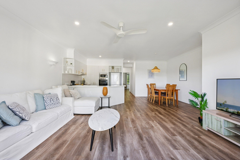 Living room 3, 2-bed Beachfront Escape With Pool and BBQ Access, Gold Coast