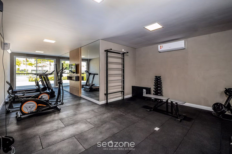 Fitness facility 3, Apt w/ BBQ 650 m From the Beach Ingleses Cci003, Florianopolis