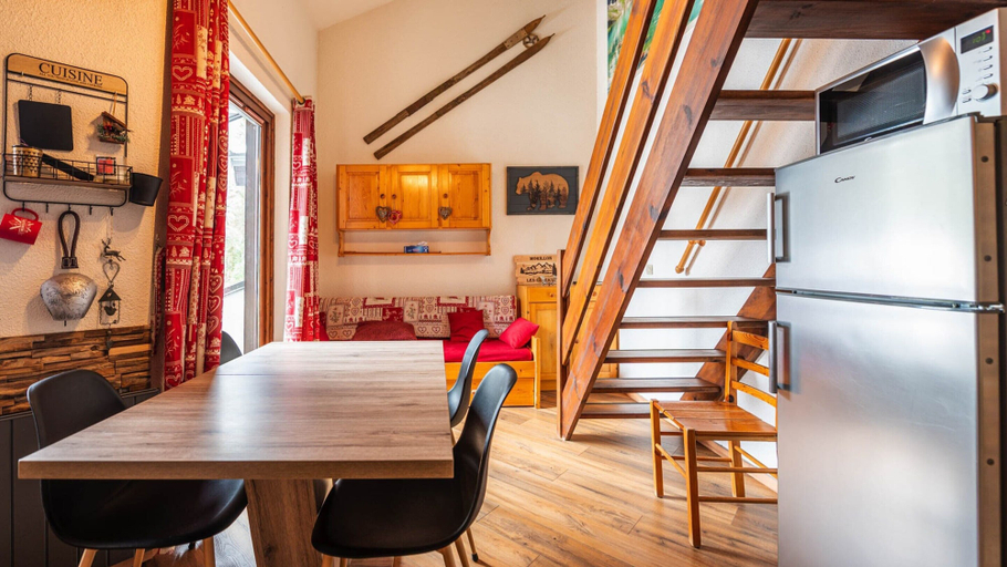 Interior, Apartment in Morillon Near Ski Resort, Haute-Savoie
