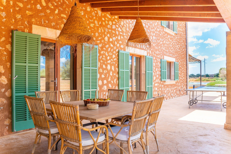 Outdoor dining 3, Son Catxo - Villa With Private Pool In Buger, Baleares